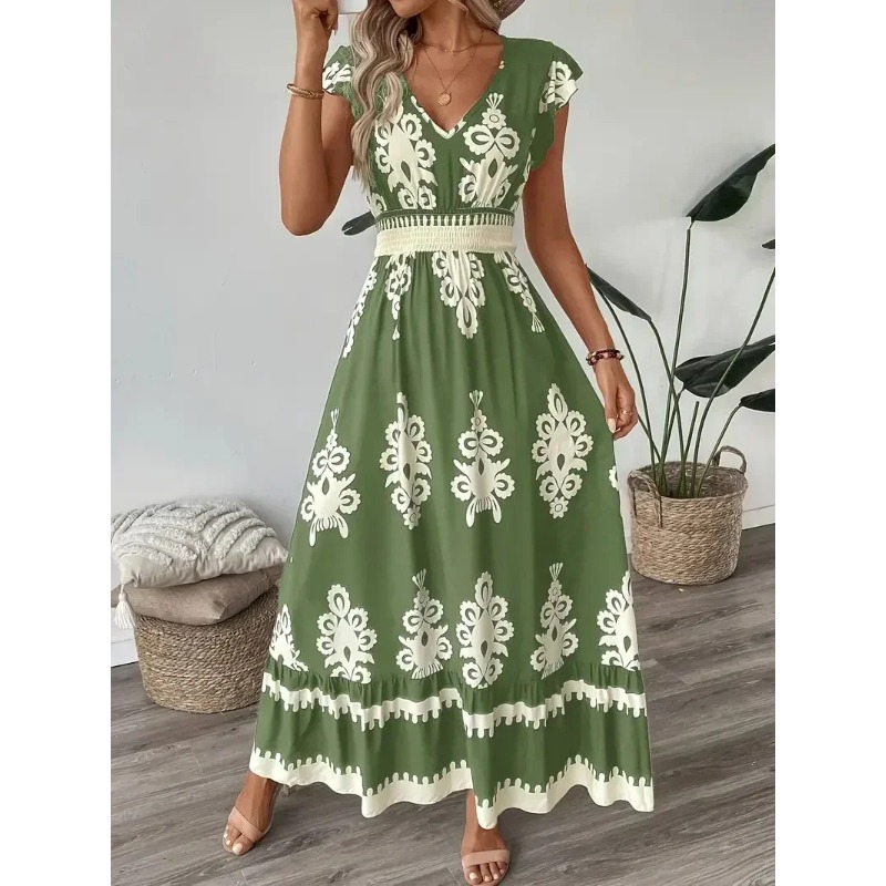 Plus Size New Women Fashion Fl - đánh giá và giá Tippet Line