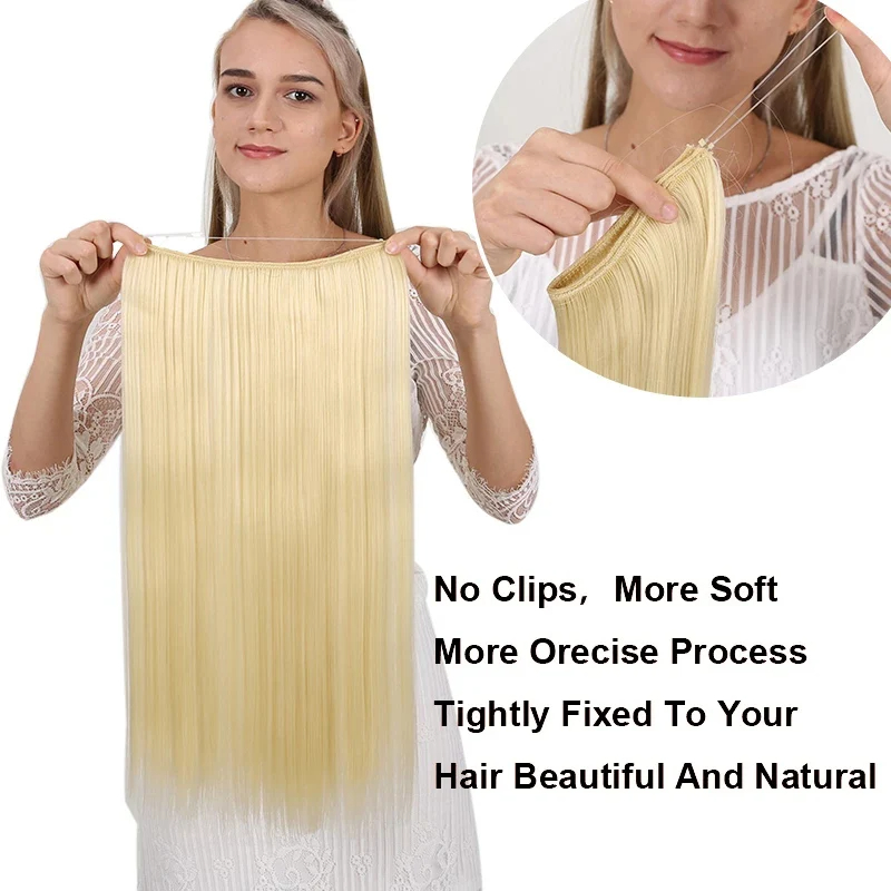 Fish Line Hair Extension Piece - đánh giá và giá Tippet Line